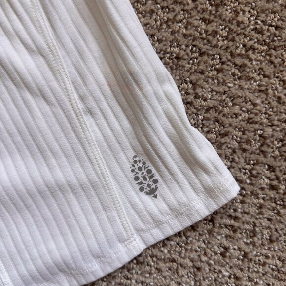 Free People Movement  Tempo Ribbed Baby Tee - white - Picture 5 of 6